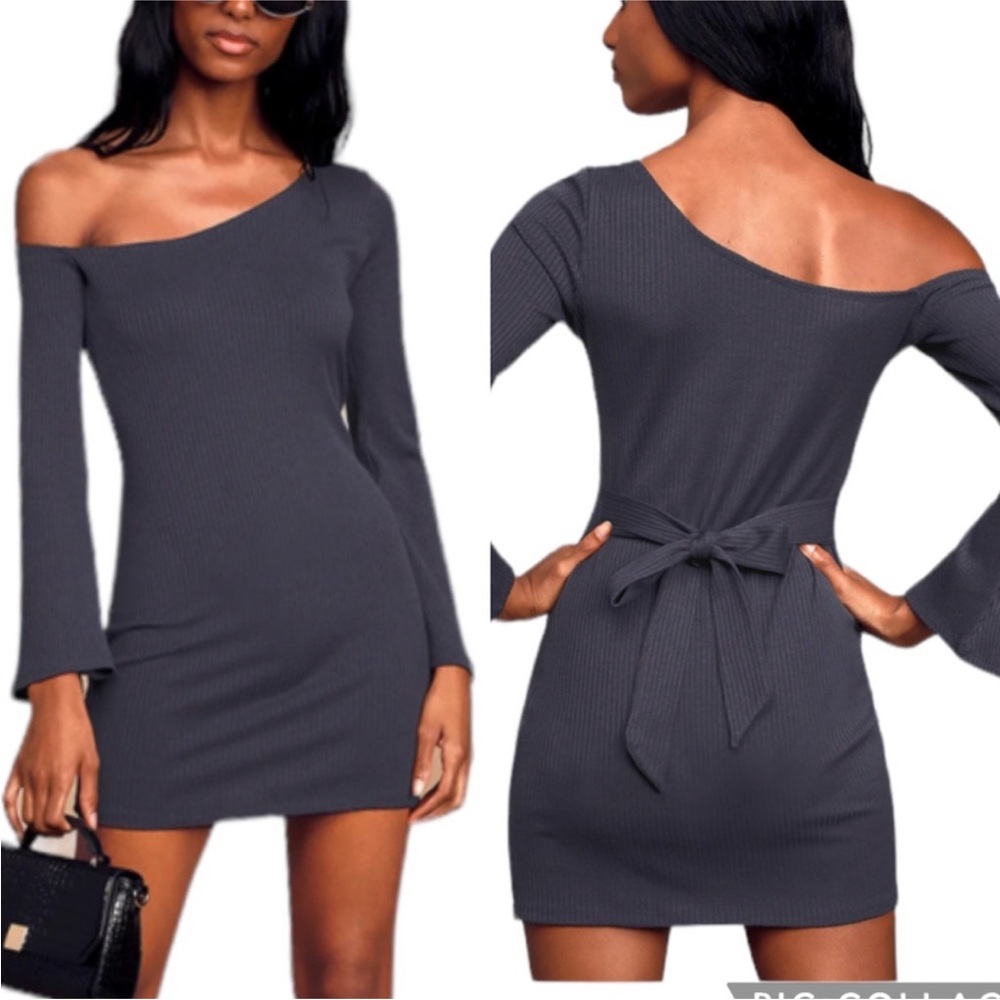 NWT Lulus Elegant Off-Shoulder Dress